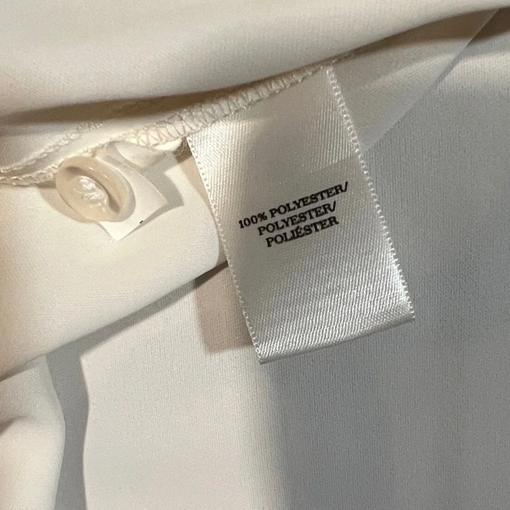Ann Taylor Ivory Sleeveless Blouse - Picture 7 of 7